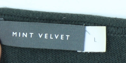 Womens UK Size L Mint Velvet Grey Pullover Jumper