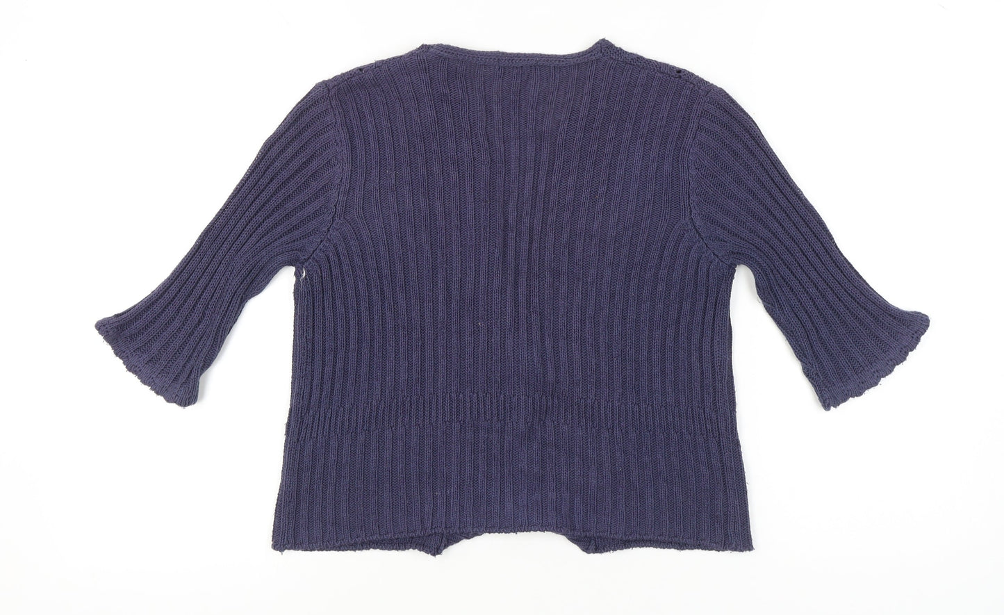 Womens UK Size M Per Una Purple Cardigan Jumper