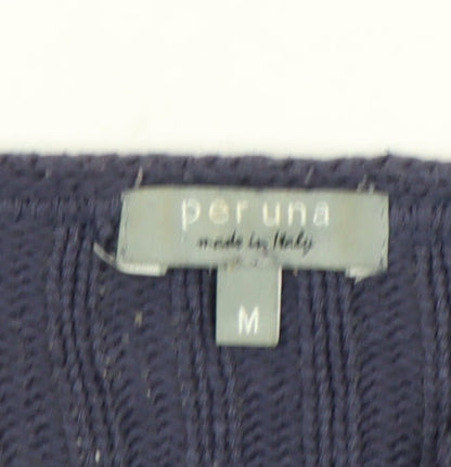 Womens UK Size M Per Una Purple Cardigan Jumper