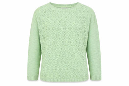 Womens UK Size 12 Marks and Spencer Green Pullover Jumper