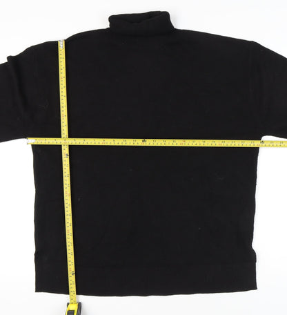 Womens UK Size L Marks and Spencer Black Pullover Jumper
