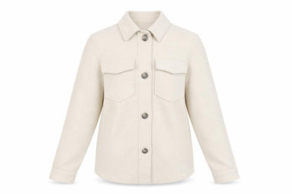 Womens UK Size S F&F Beige Basic Jacket