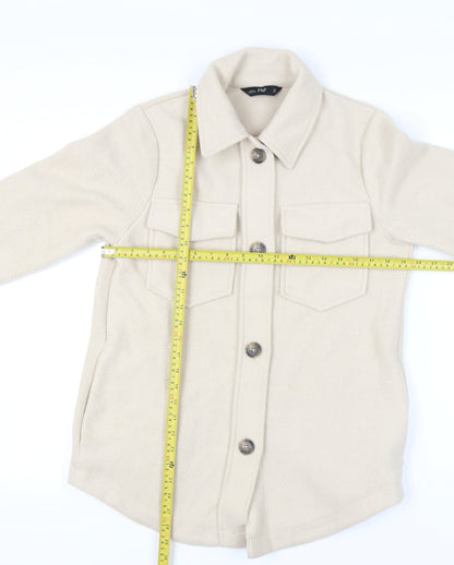 F&F Women's Beige Mid-Length Jacket, Size S, Casual