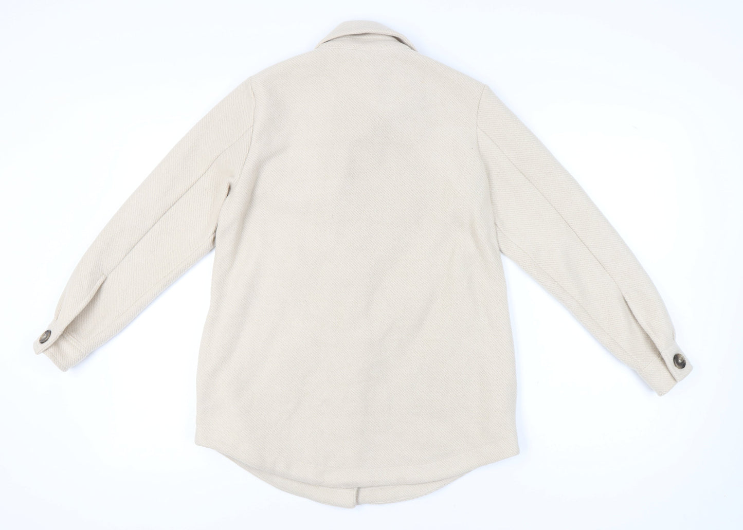 F&F Women's Beige Mid-Length Jacket, Size S, Casual