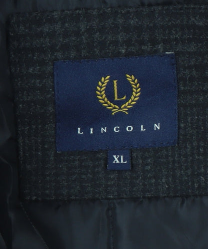 Mens UK Size XL Lincoln Black Basic Jacket