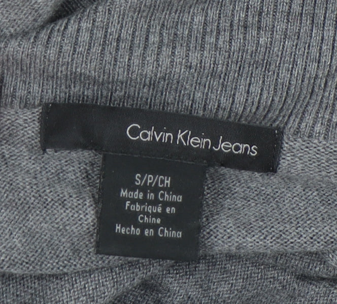 Calvin Klein Jeans Women’s Grey Jumper Dress S