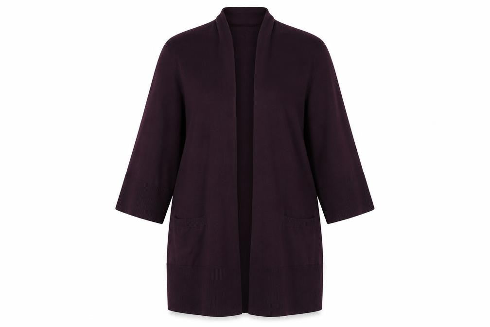 Womens UK Size 18 Marks and Spencer Purple Cardigan Jumper