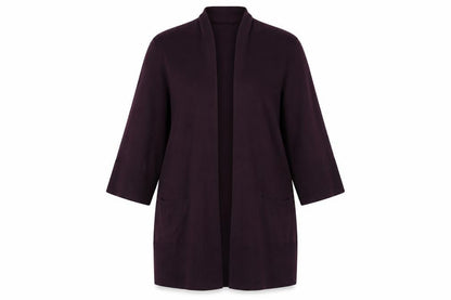 Womens UK Size 18 Marks and Spencer Purple Cardigan Jumper