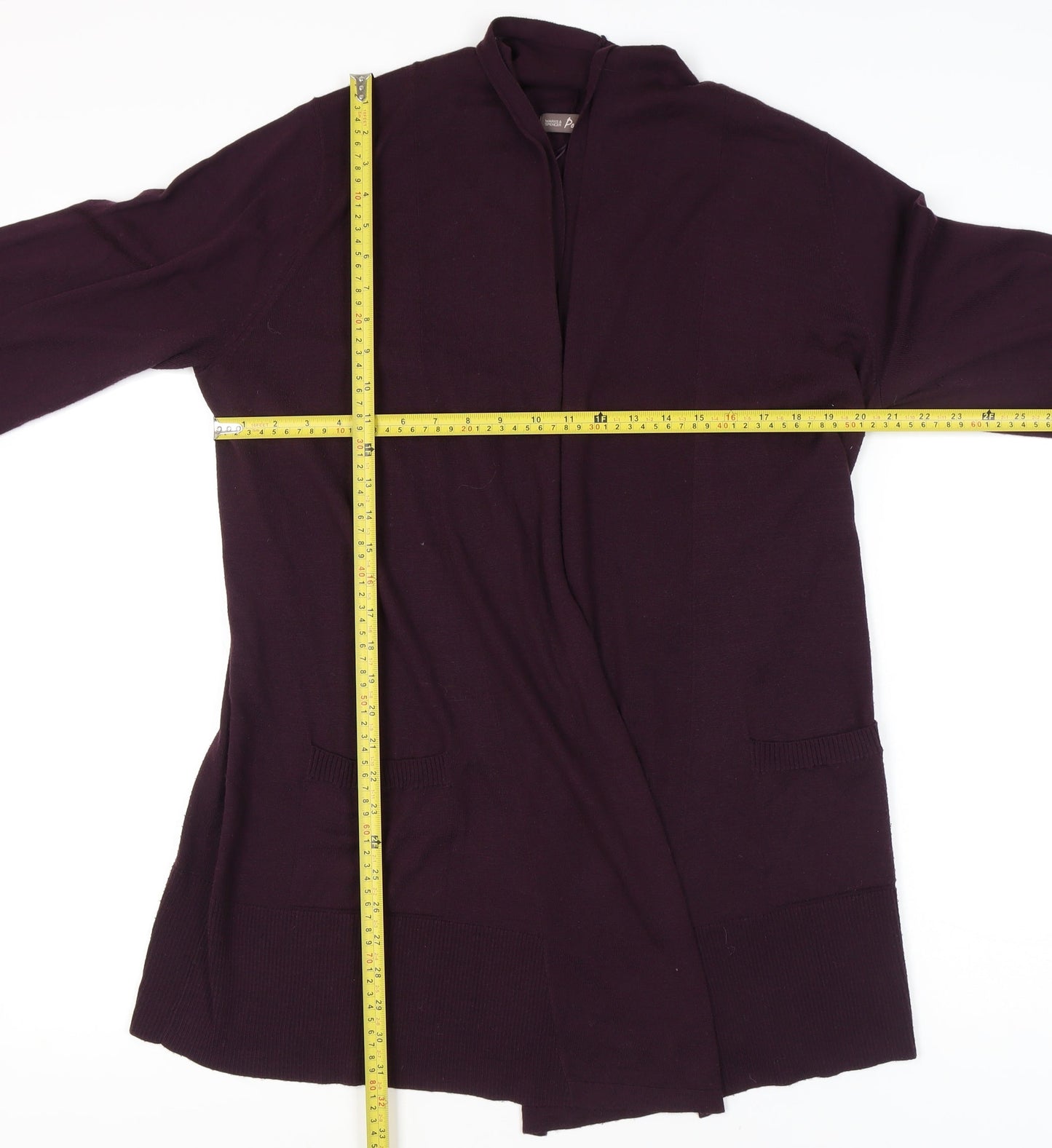 Womens UK Size 18 Marks and Spencer Purple Cardigan Jumper
