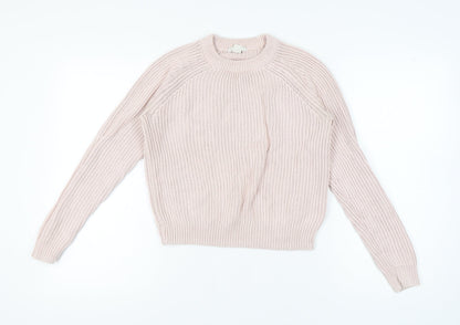 H&M Women’s Pink Pullover Jumper, Size 12