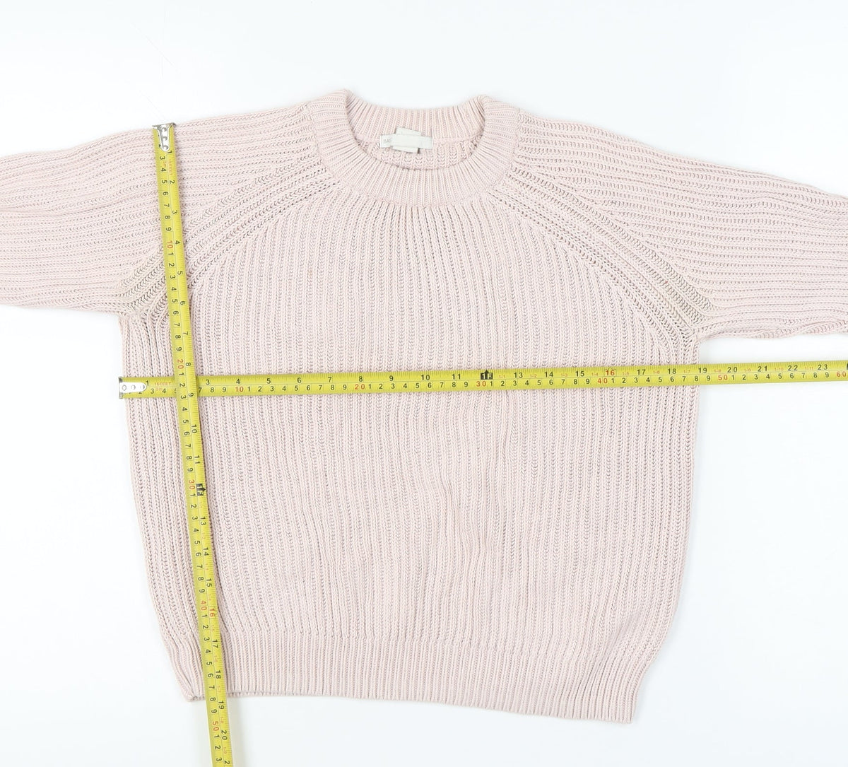 H&M Women’s Pink Pullover Jumper, Size 12
