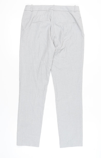 Womens UK Size 8 H&M Regular Fit Workwear Casual Grey Trousers