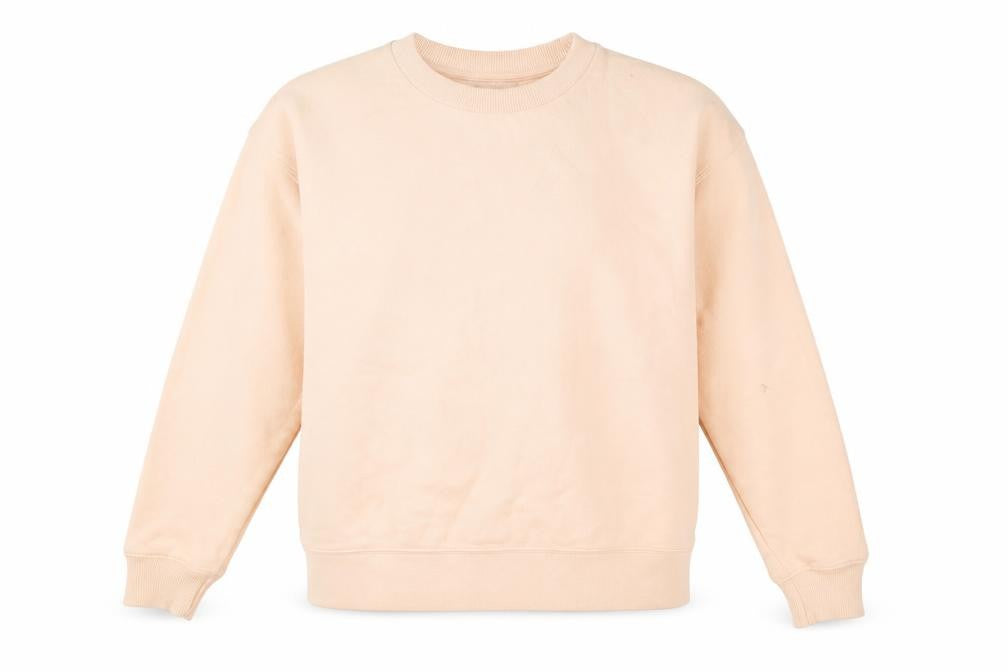 Front view of Miss Selfridge Beige Pullover Sweatshirt, size S, Casual Wear