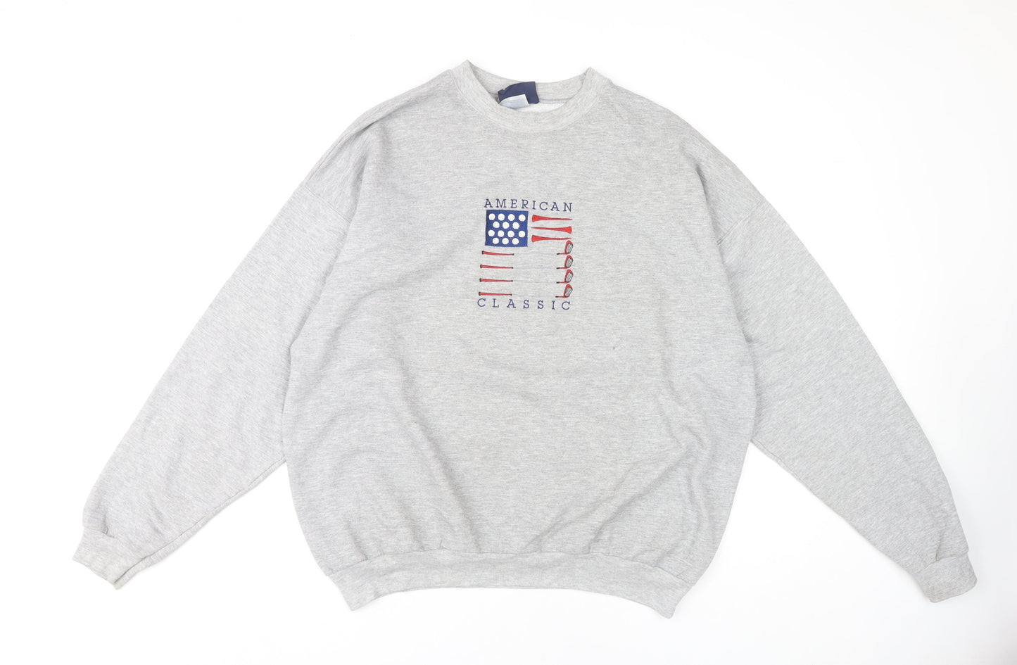 M&C Sport Men's Grey XL Pullover Sweatshirt