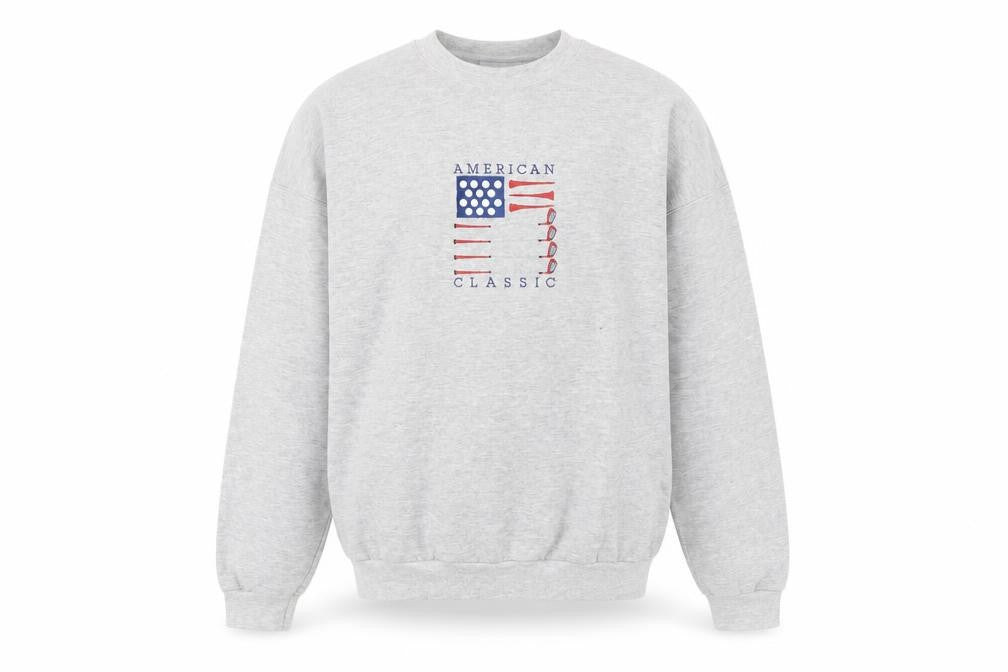 M&C Sport Men's Grey XL Pullover Sweatshirt