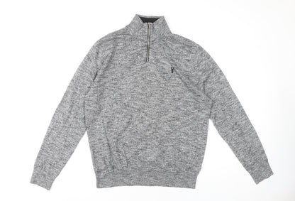 Next Men's Grey Pullover Jumper, Size M, Casual