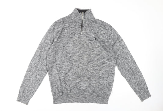 Next Men's Grey Pullover Jumper, Size M, Casual