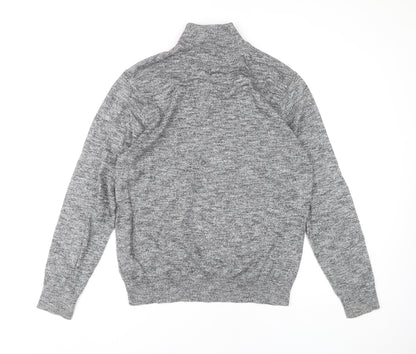 Next Men's Grey Pullover Jumper, Size M, Casual