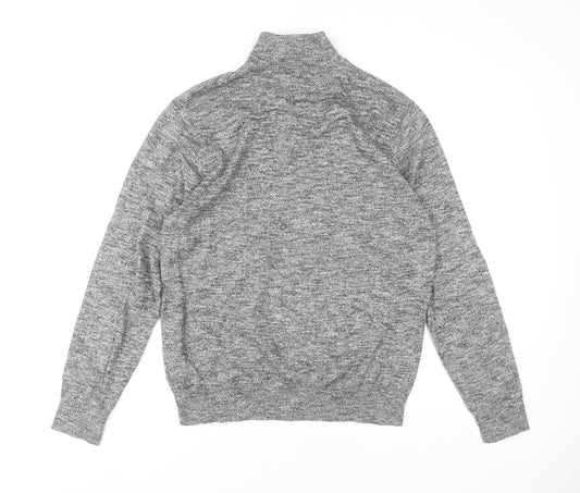 Next Men's Grey Pullover Jumper, Size M, Casual