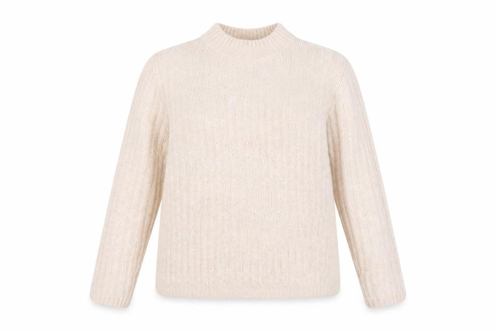 Womens UK Size M H&M Beige Pullover Jumper