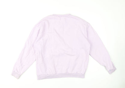 Local Heroes Women's Purple Crew Neck Sweatshirt M