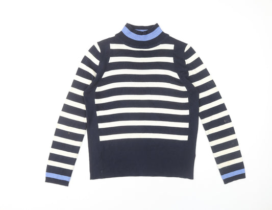 Womens UK Size 12 Marks and Spencer Blue Pullover Jumper
