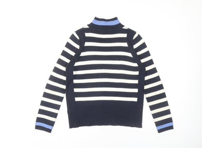 Womens UK Size 12 Marks and Spencer Blue Pullover Jumper