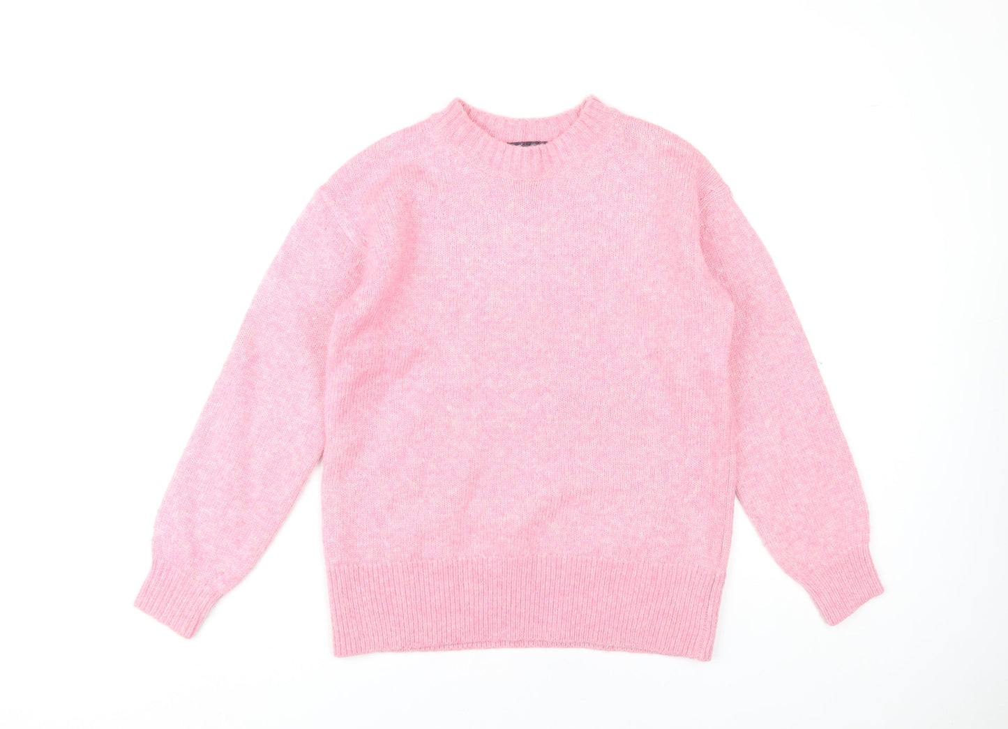 Womens UK Size XS Marks and Spencer Pink Pullover Jumper