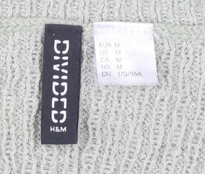 Womens UK Size 12 H&M Grey Cardigan Jumper
