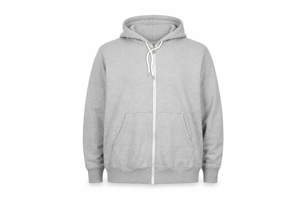 Mens UK Size XL Marks and Spencer Grey Full Zip Hoodie
