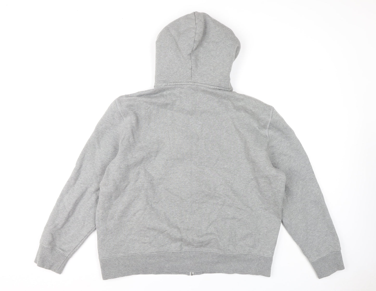 Mens UK Size XL Marks and Spencer Grey Full Zip Hoodie