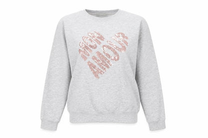 New Look Women's Grey Pullover Sweatshirt Size 10
