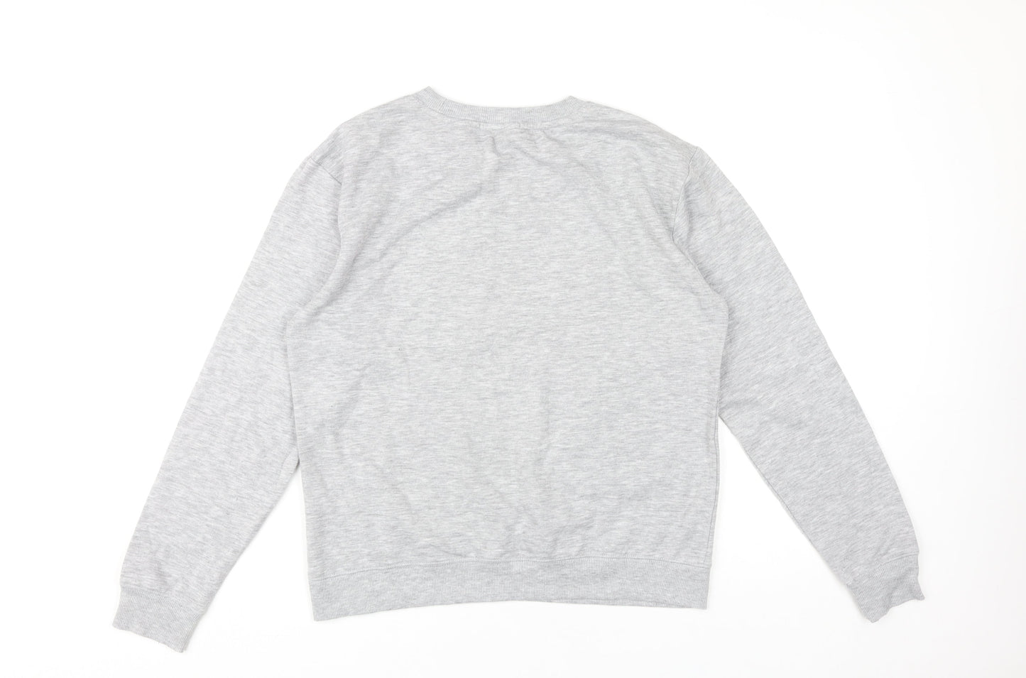 New Look Women's Grey Pullover Sweatshirt Size 10