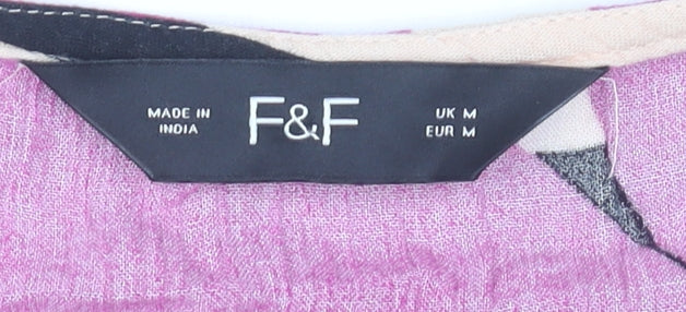 F&F Women's Multicoloured Floral Playsuit, Size M