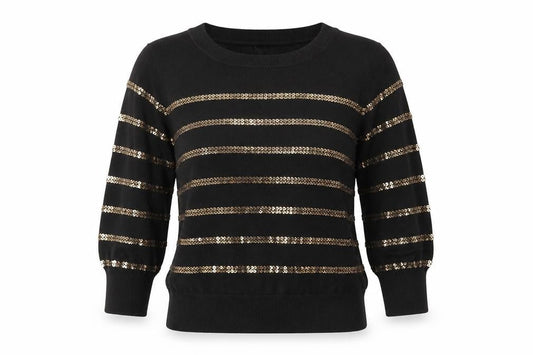 Womens UK Size 6 Topshop Black Pullover Jumper