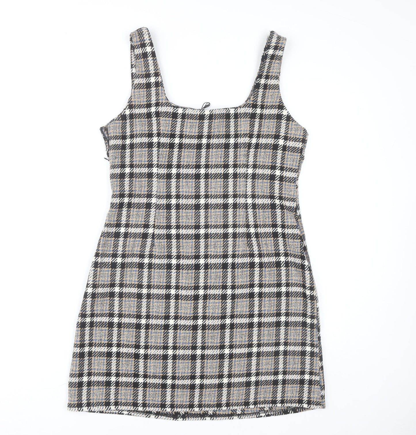 QED London Women's Multicoloured Pinafore Dress Size 12