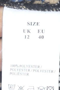 QED London Women's Multicoloured Pinafore Dress Size 12