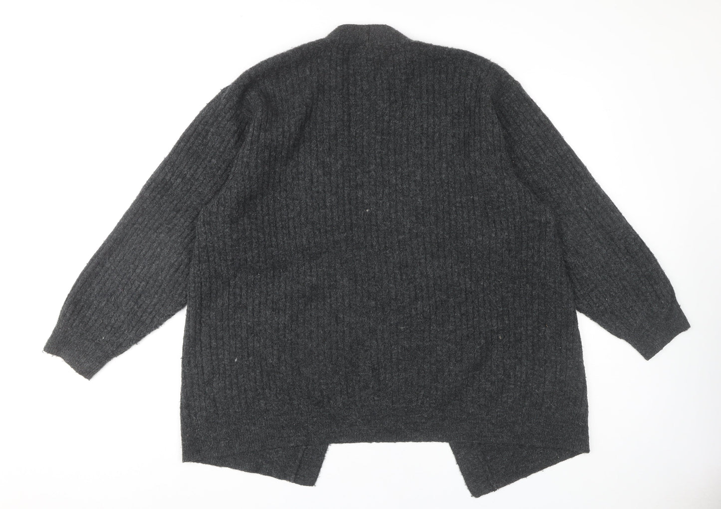 Womens UK Size S H&M Grey Cardigan Jumper