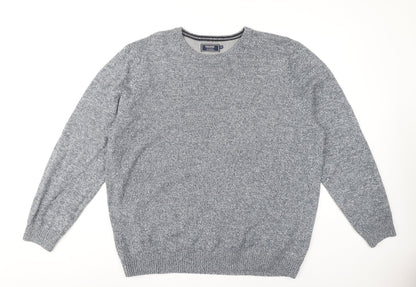 MAINE New England Men's Grey Pullover Sweater 2XL