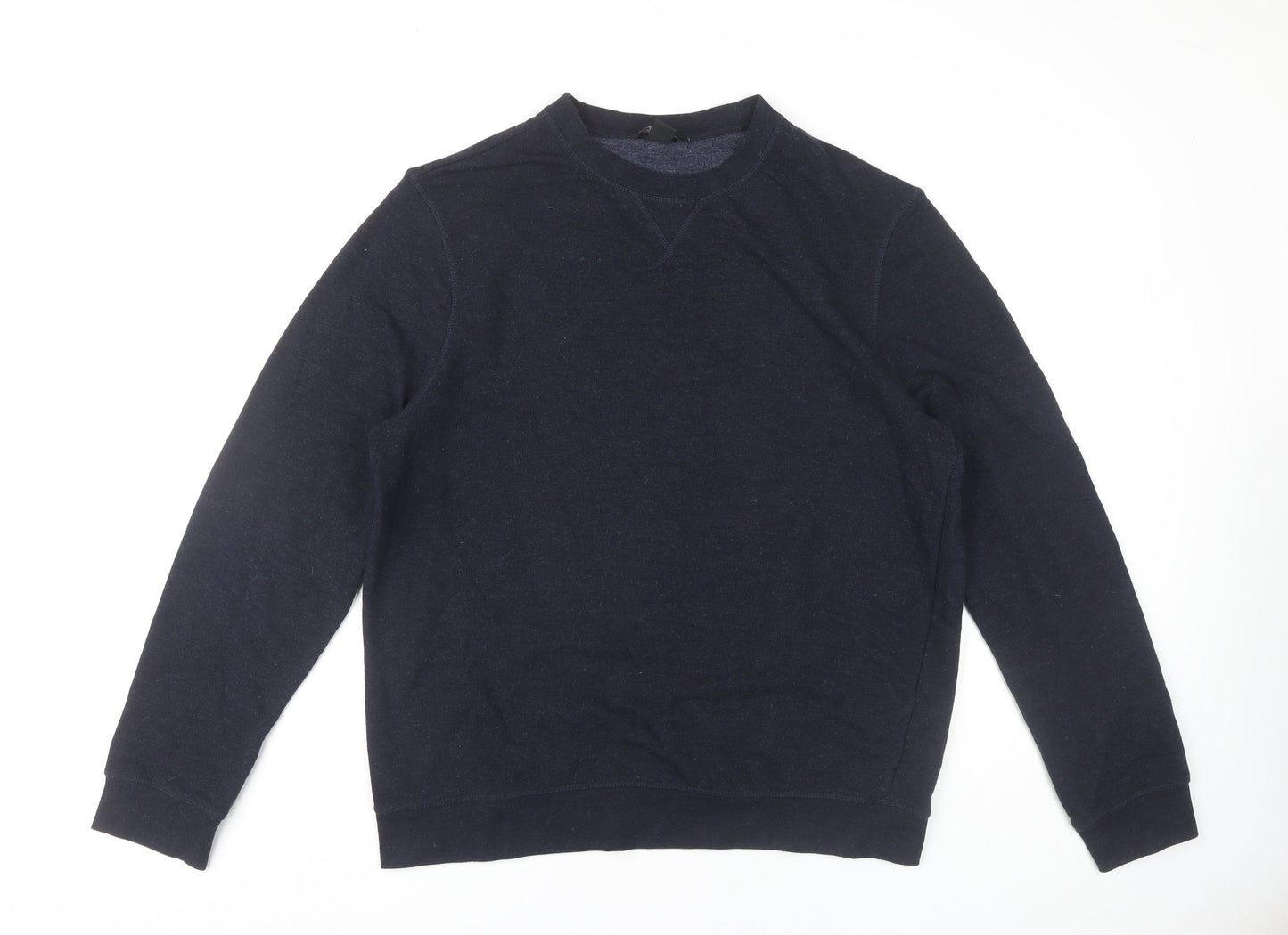 Mens UK Size L H&M Blue Pullover Sweatshirt