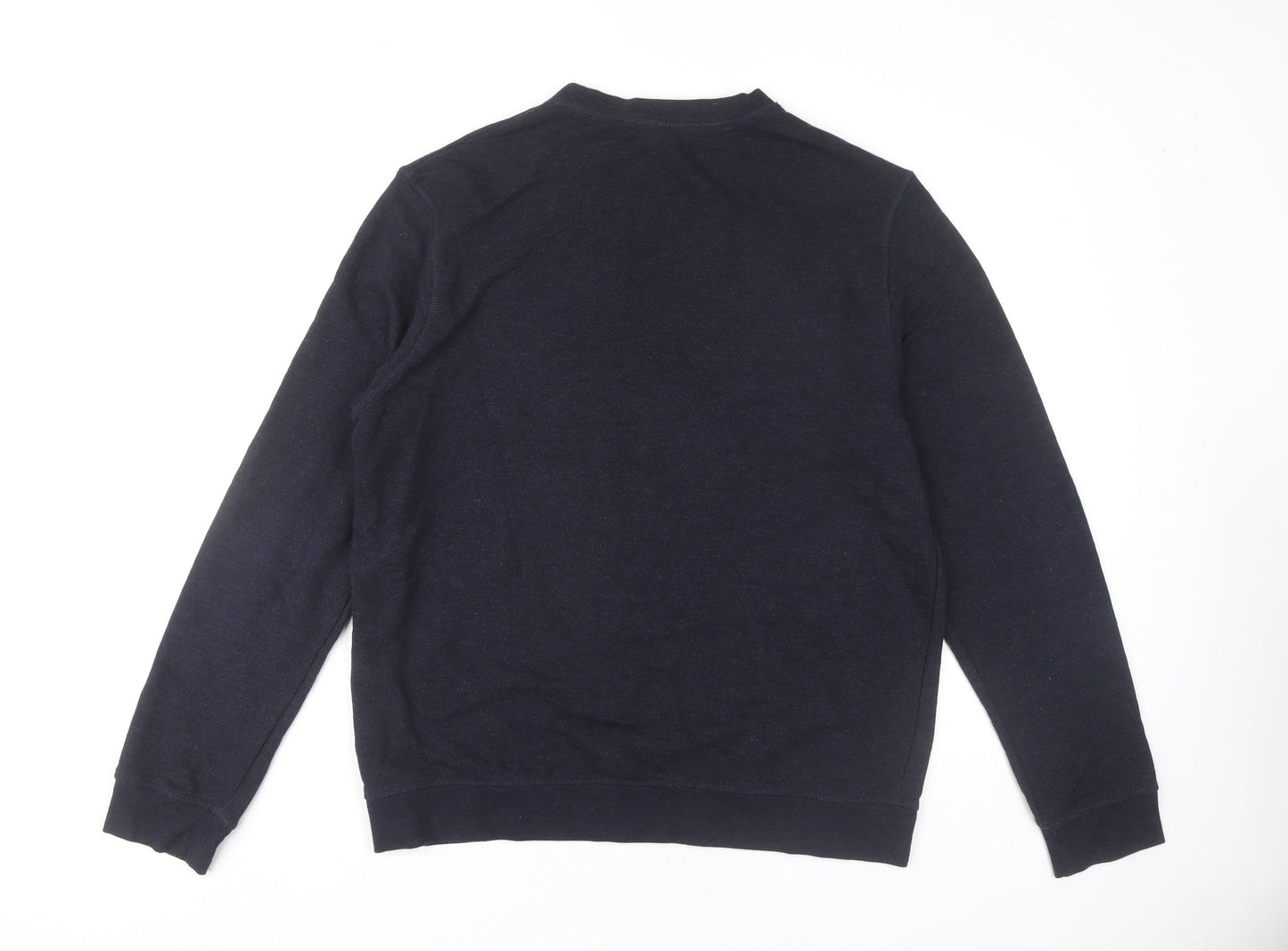Mens UK Size L H&M Blue Pullover Sweatshirt