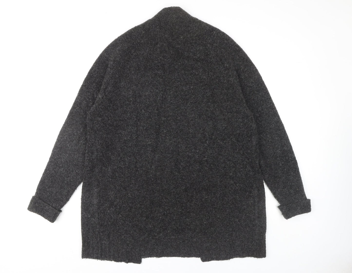 Womens UK Size 10 ASOS Grey Cardigan Jumper