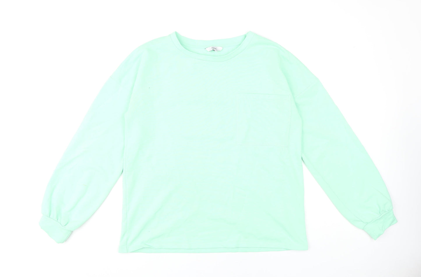 Next Green Women's Sweatshirt Size 14 - Casual Comfort
