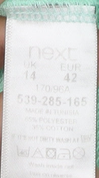 Next Green Women's Sweatshirt Size 14 - Casual Comfort