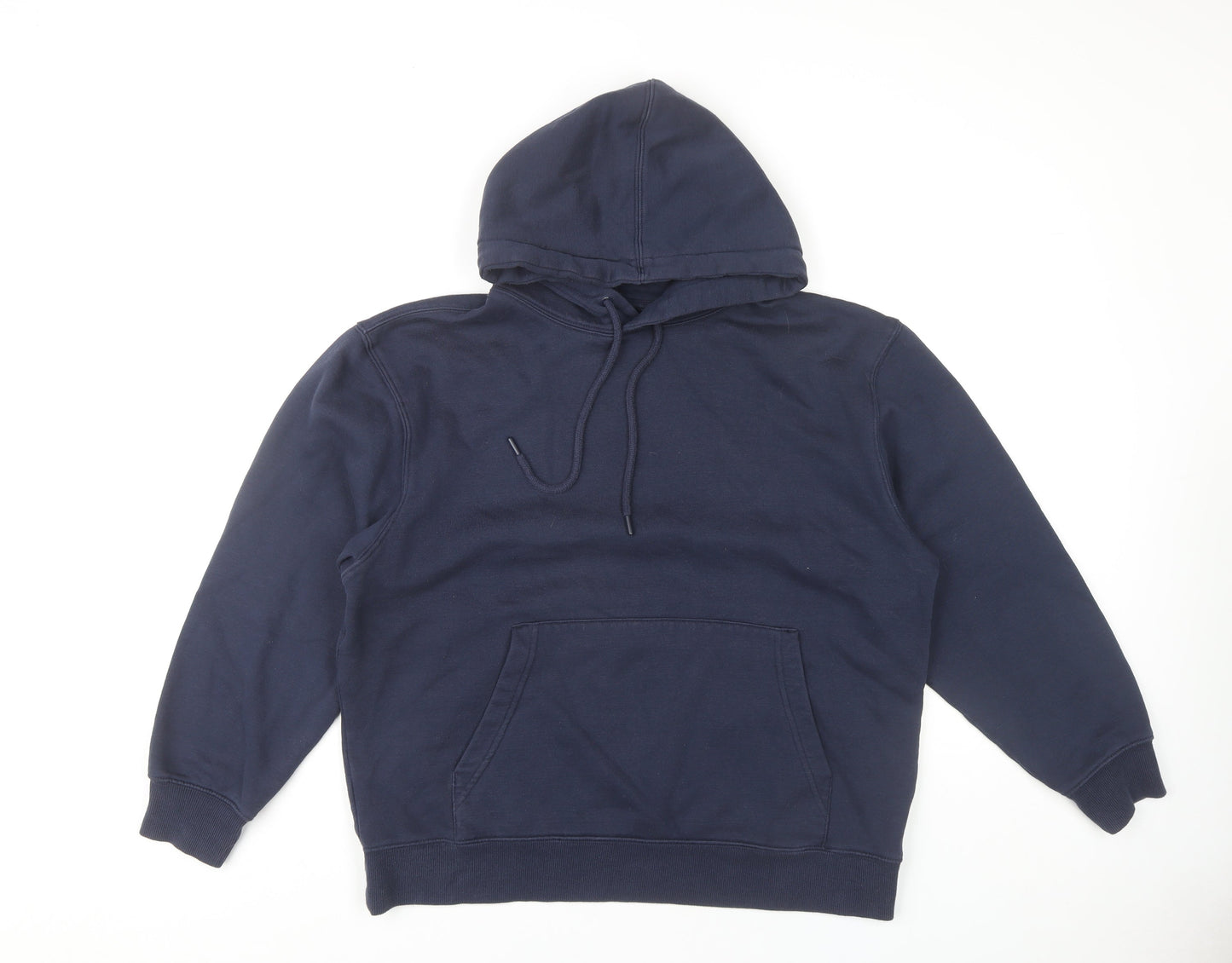 Topman Men's Blue Pullover Medium Hoodie