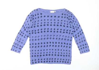 Womens UK Size 12 NEXT Blue Pullover Jumper