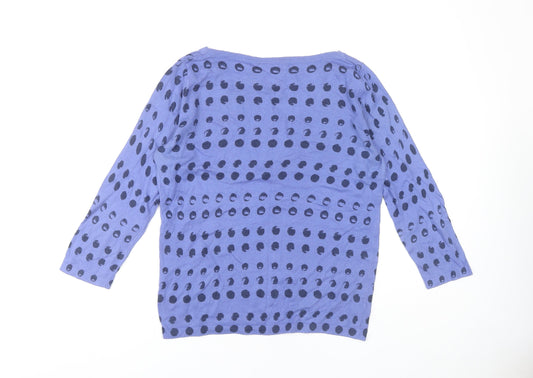 Womens UK Size 12 NEXT Blue Pullover Jumper