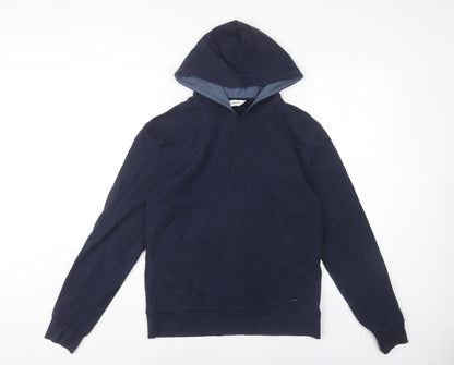 Womens UK Size S Marks and Spencer Blue Pullover Hoodie