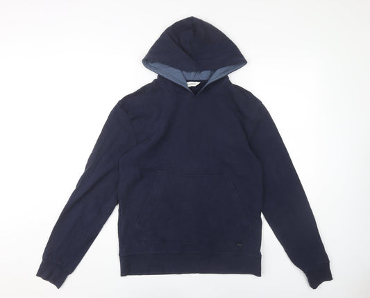 Womens UK Size S Marks and Spencer Blue Pullover Hoodie
