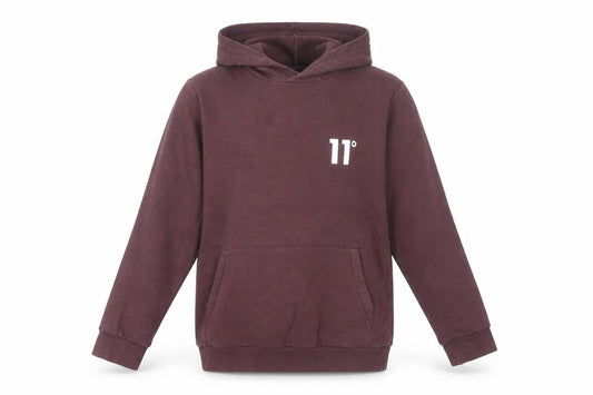 Eleven Degrees Boys Brown Pullover Hoodie 12-13 Years